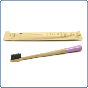 Brosse à dents biodégradable en bambou – modèle éco-conçu.