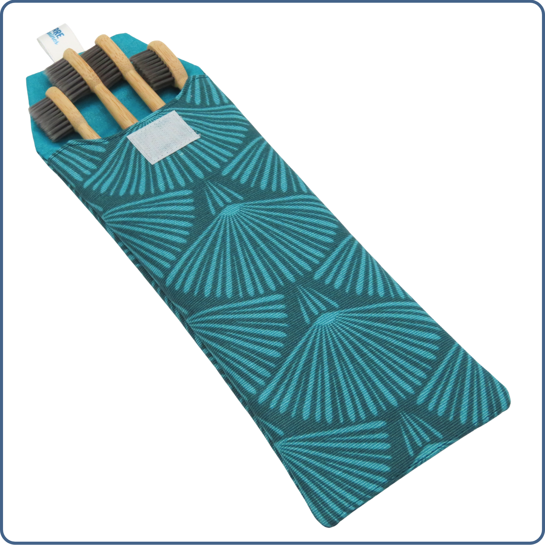 étui pour brosse à dents manuelles, fabriqué par Terre de Baïnes