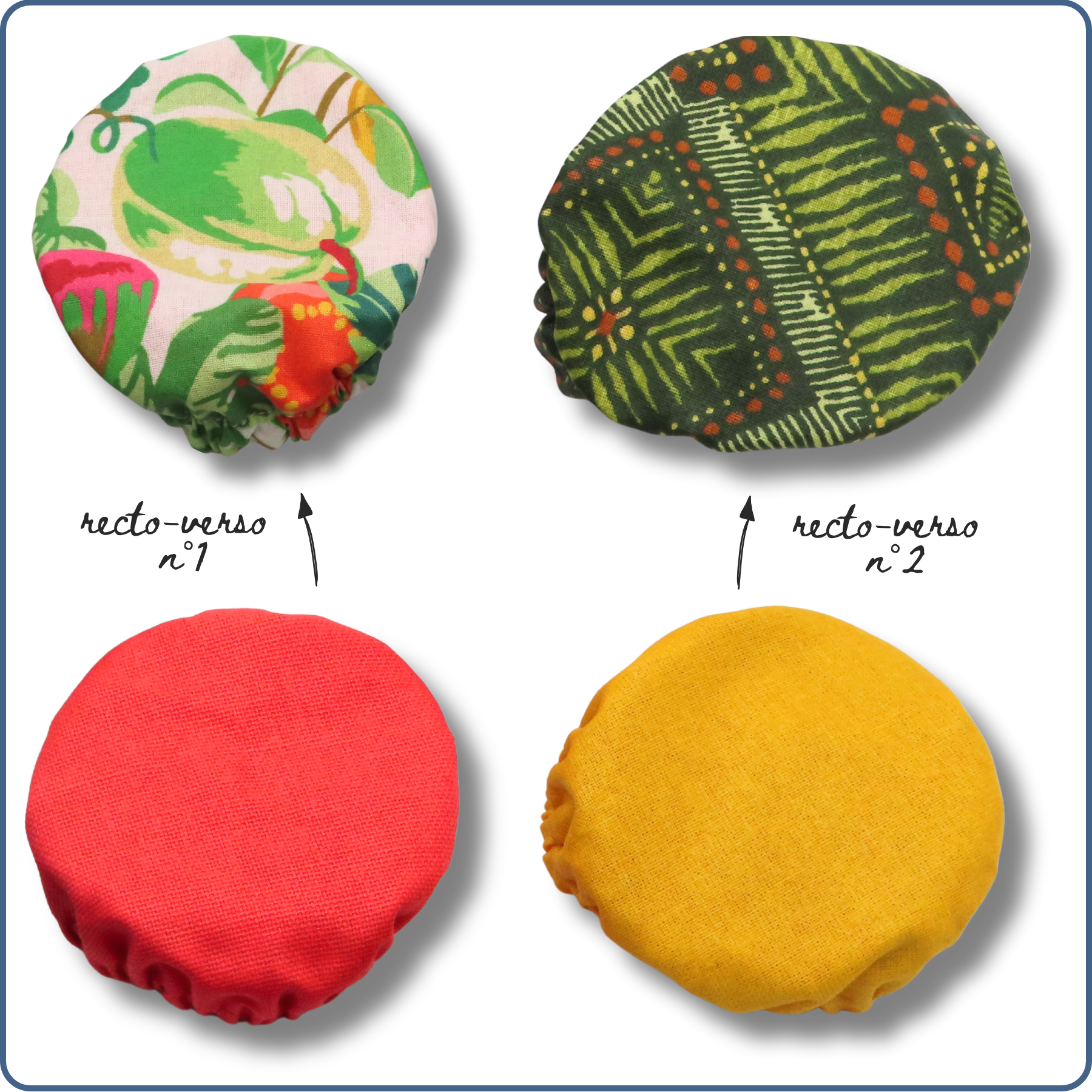 charlotte couvre-plats, imperméable, respirant, zéro déchet