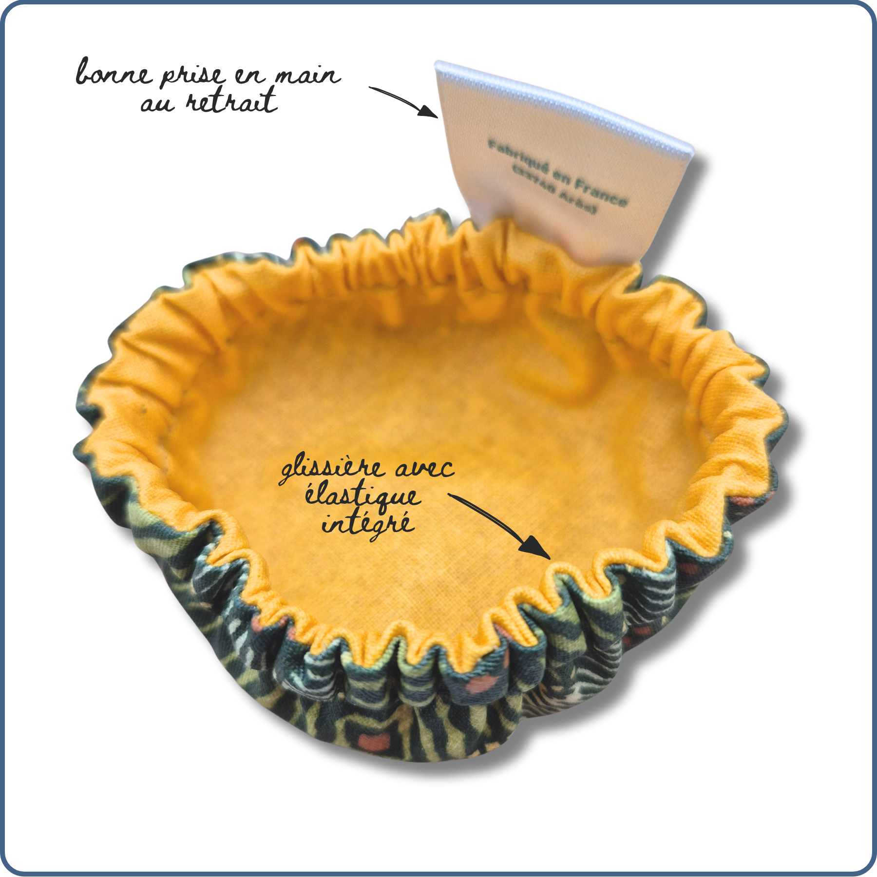 charlotte couvre-plats, imperméable, respirant, zéro déchet