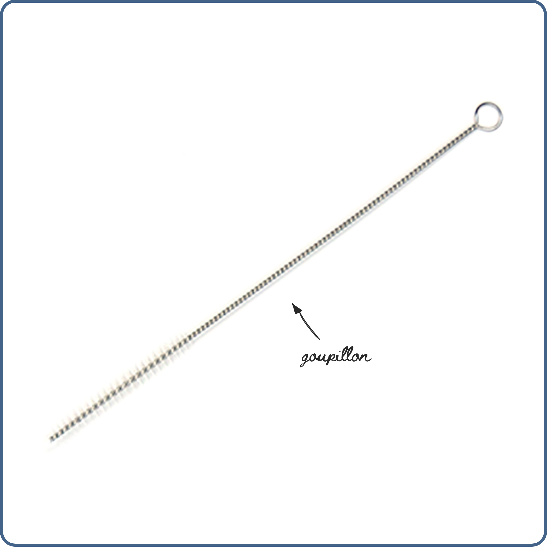 Goupillon - durable - réutilisable, zéro déchet