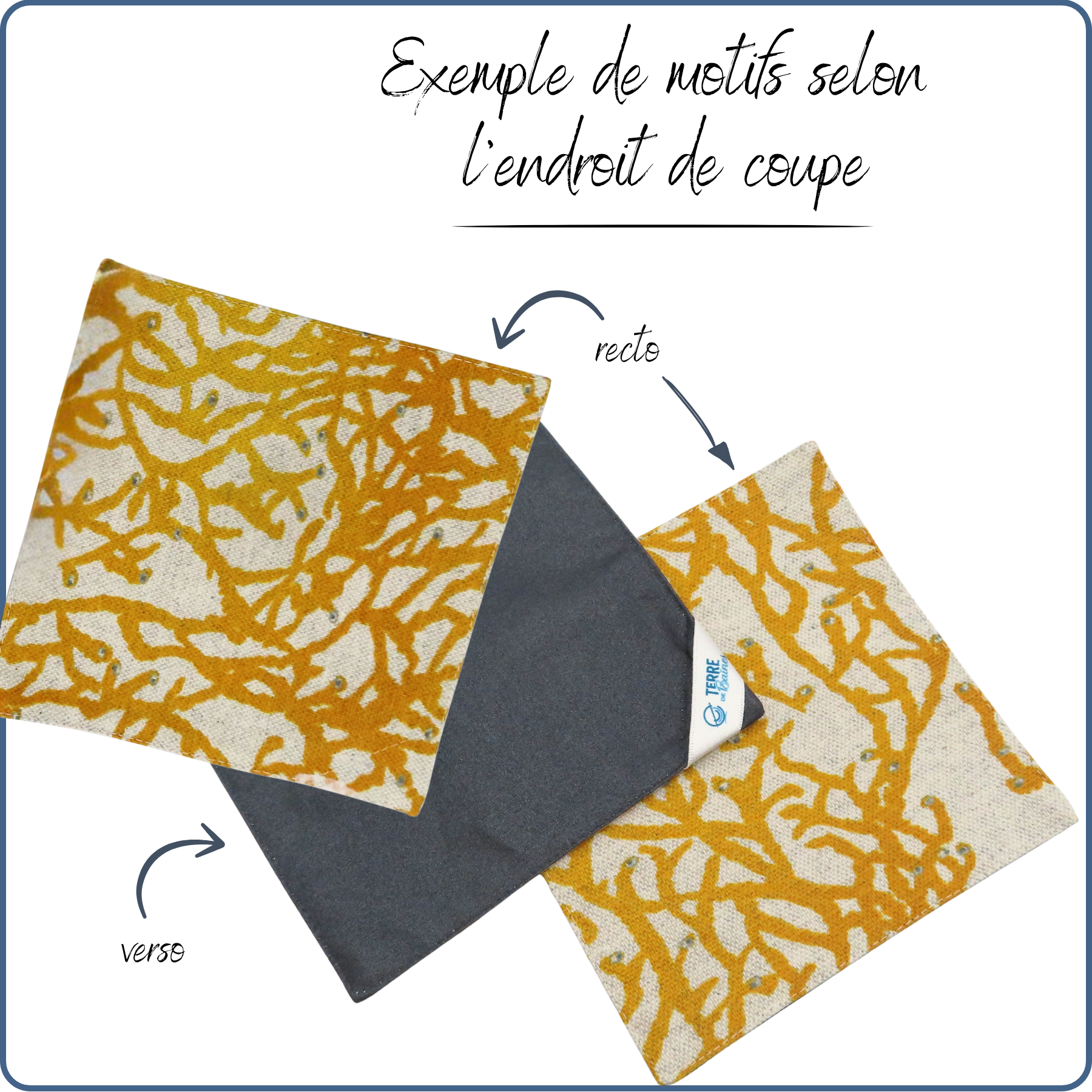 Petite serviette lavable en tissu imperméable, pour apéro, tea time, buffet de mariage