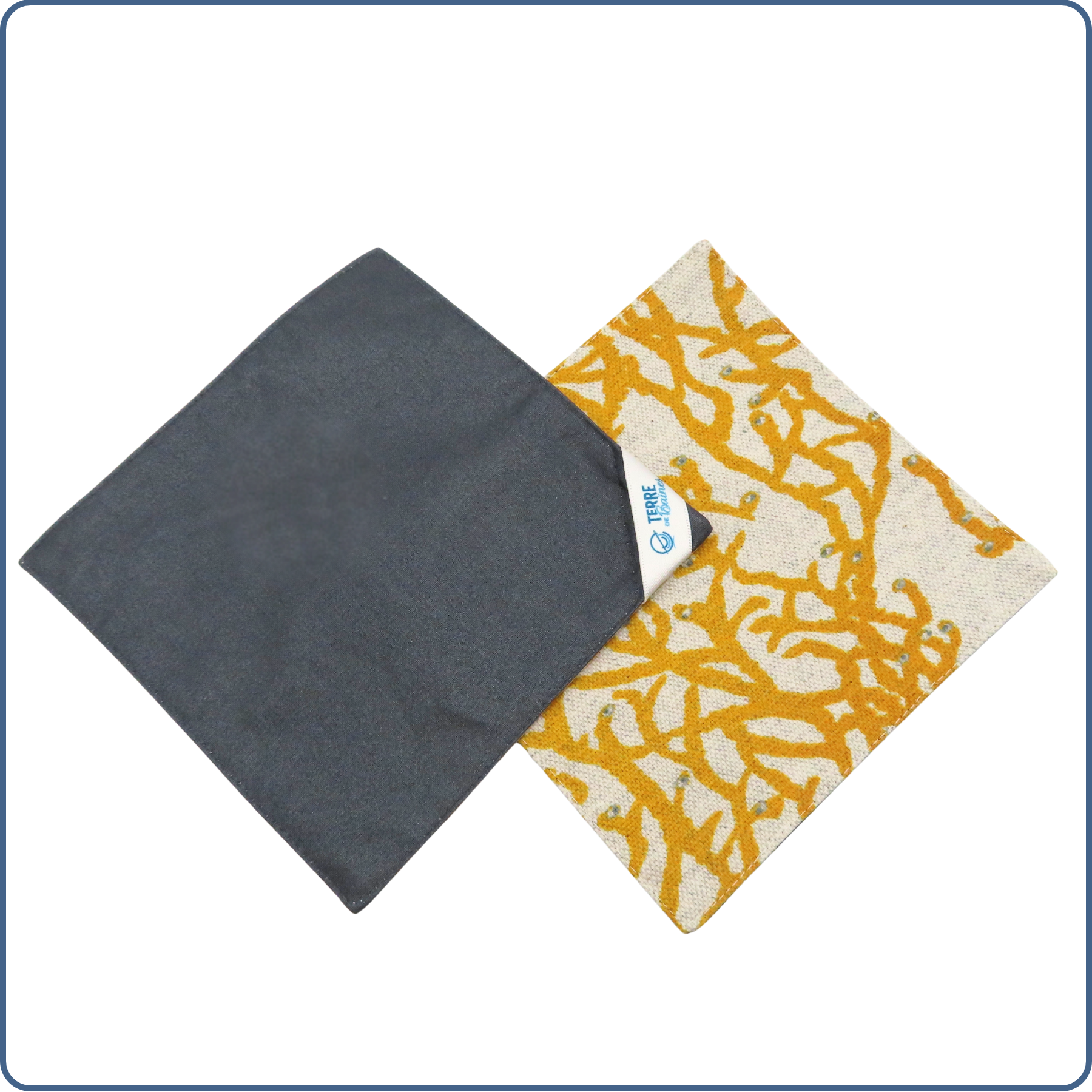 Petite serviette lavable en tissu imperméable, pour apéro, tea time, buffet de mariage