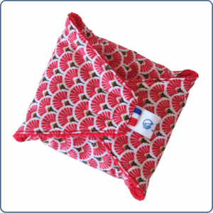 Porte-savon nomade, pour ranger et transporter en sécurité les savons solides, zéro déchet, coloris rouge