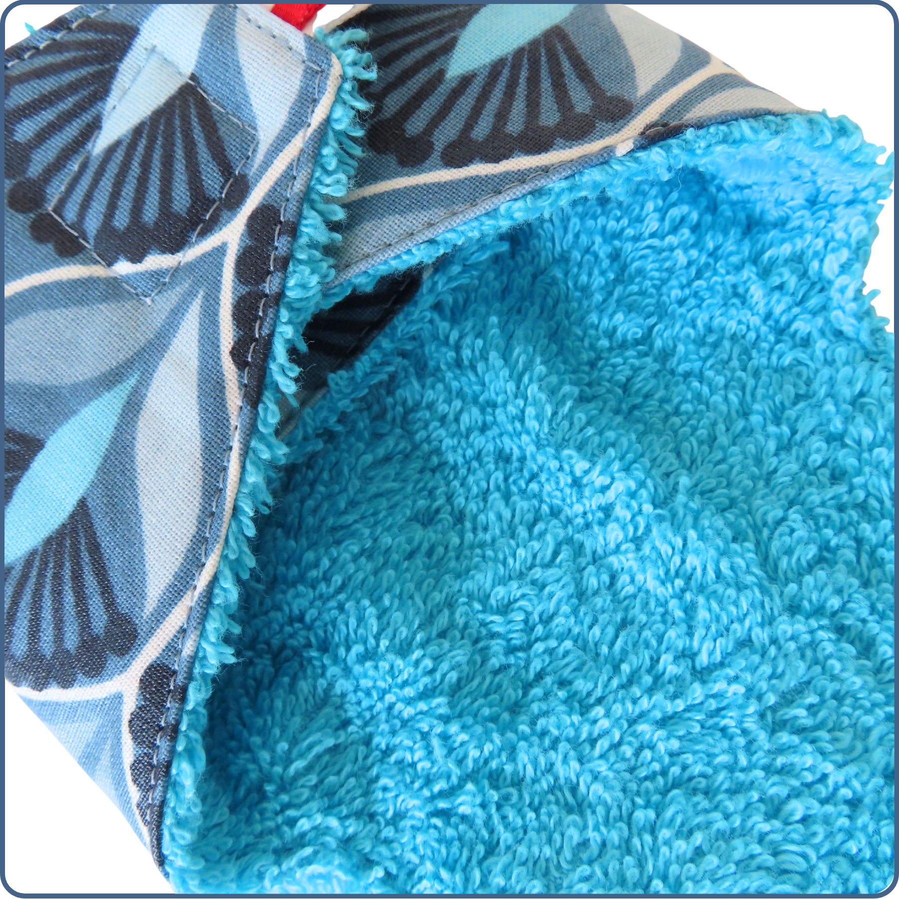 Porte-savon nomade, pour ranger et transporter en sécurité les savons solides, zéro déchet, coloris bleu