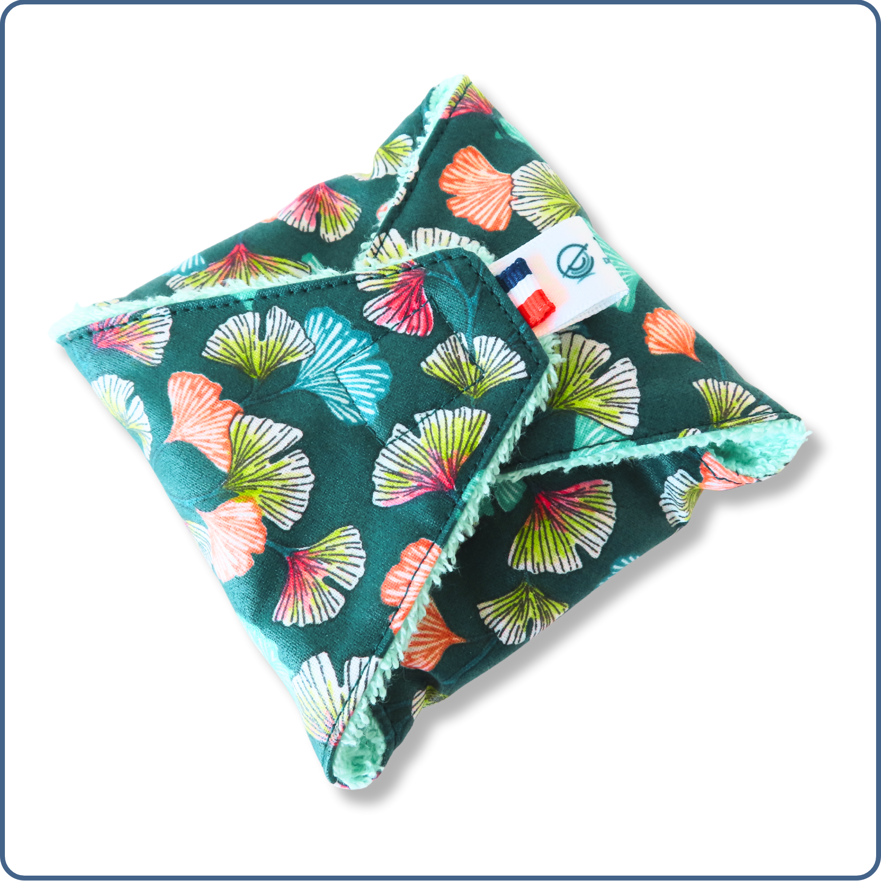 Porte-savon nomade, pour ranger et transporter en sécurité les savons solides, zéro déchet, coloris vert