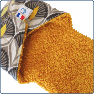 Porte-savon nomade, pour ranger et transporter en sécurité les savons solides, zéro déchet, coloris jaune et marron