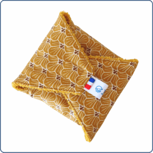 Porte-savon nomade, pour ranger et transporter en sécurité les savons solides, zéro déchet, coloris jaune