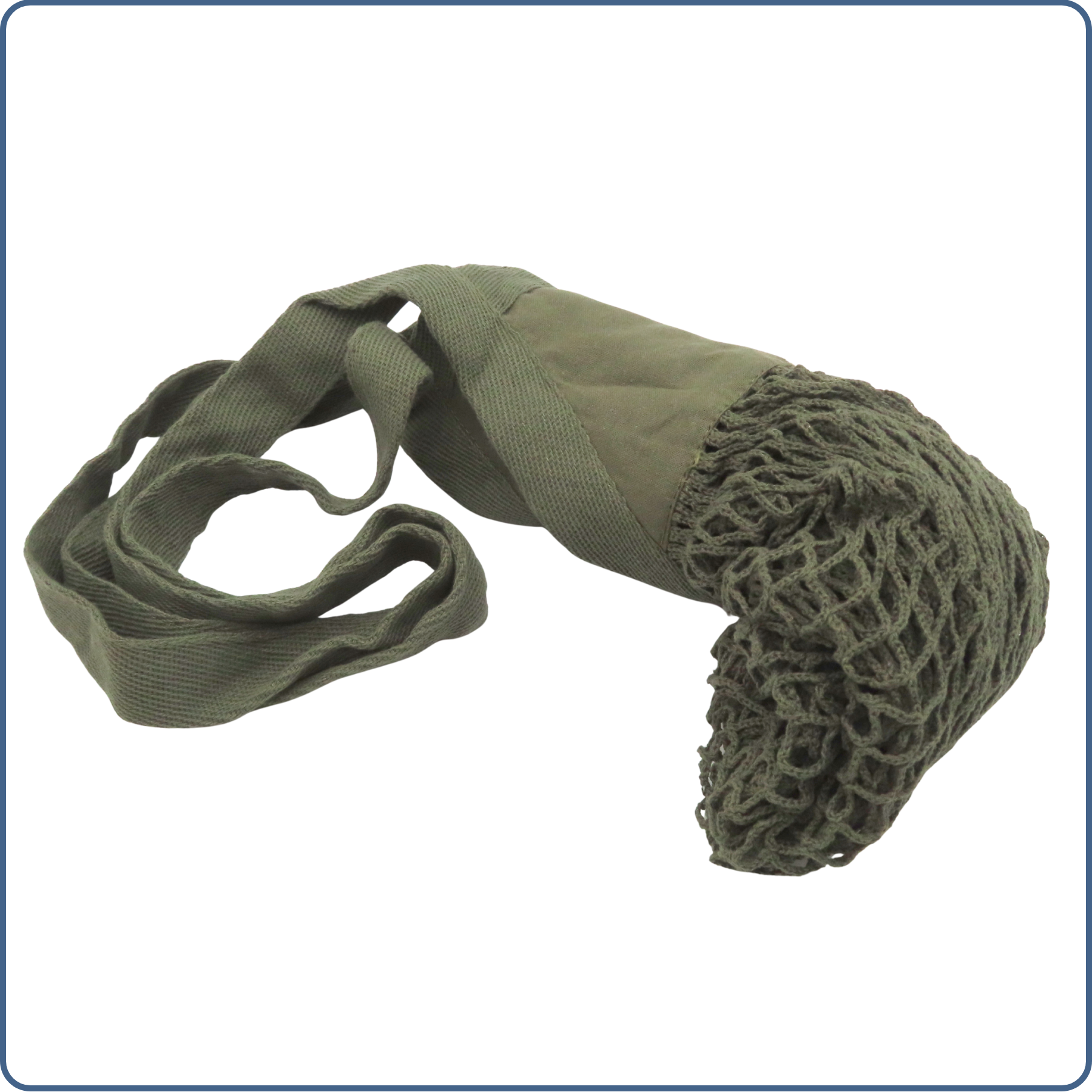 sac à provisions en maille filet, zéro déchet, vert kaki