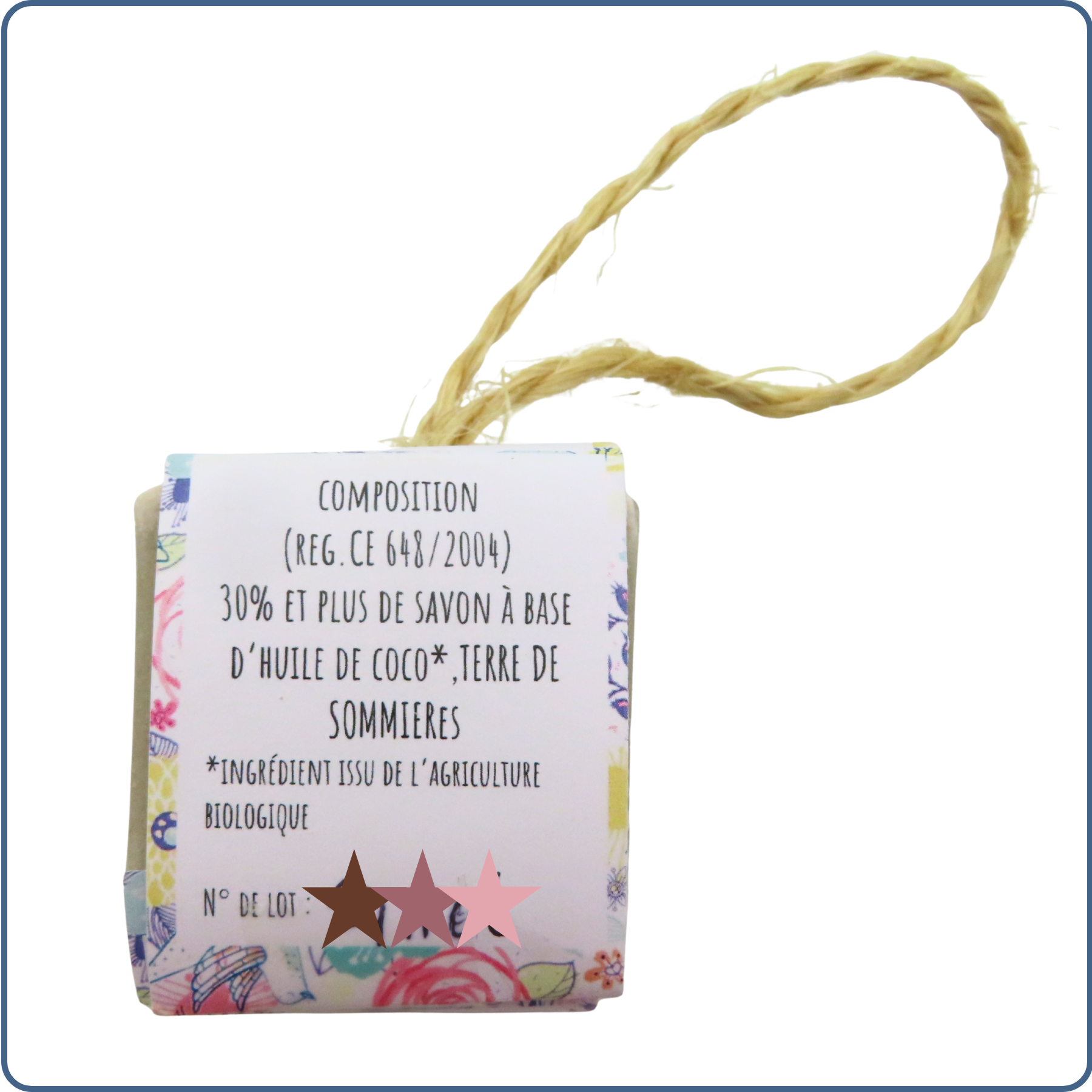 savon ménager à la terre de sommière, pour la vaisselle, le ménage, la lessive. Produit artisanal.