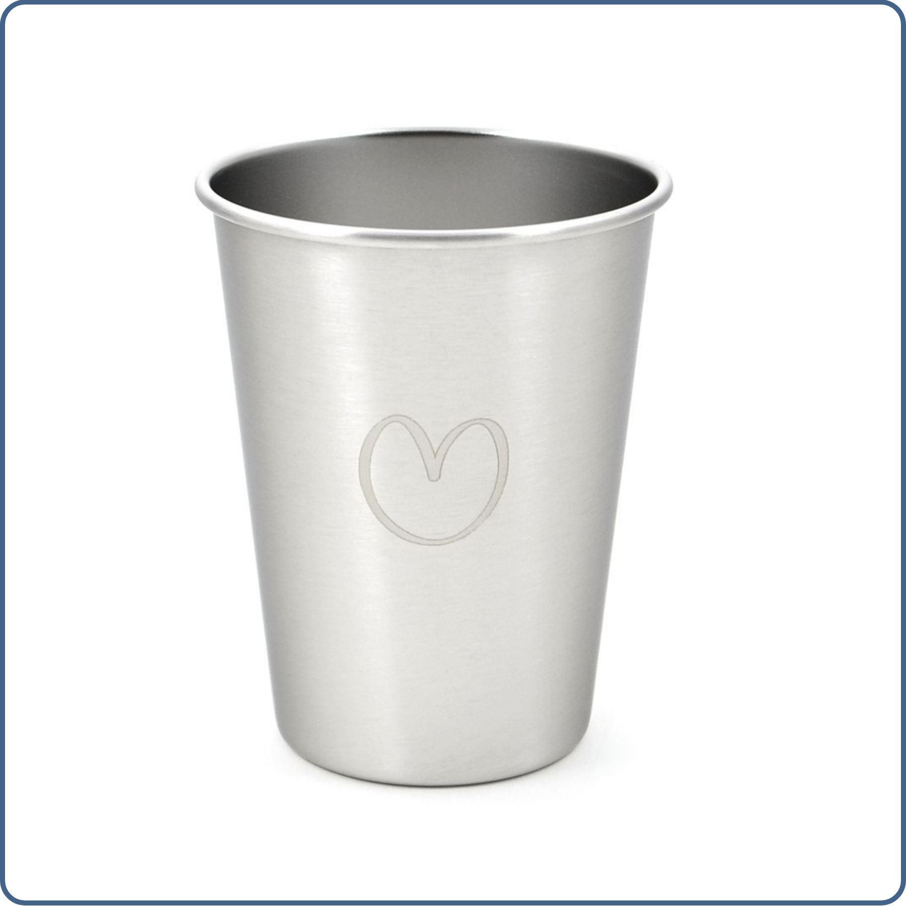 Timbale verre en inox – durable