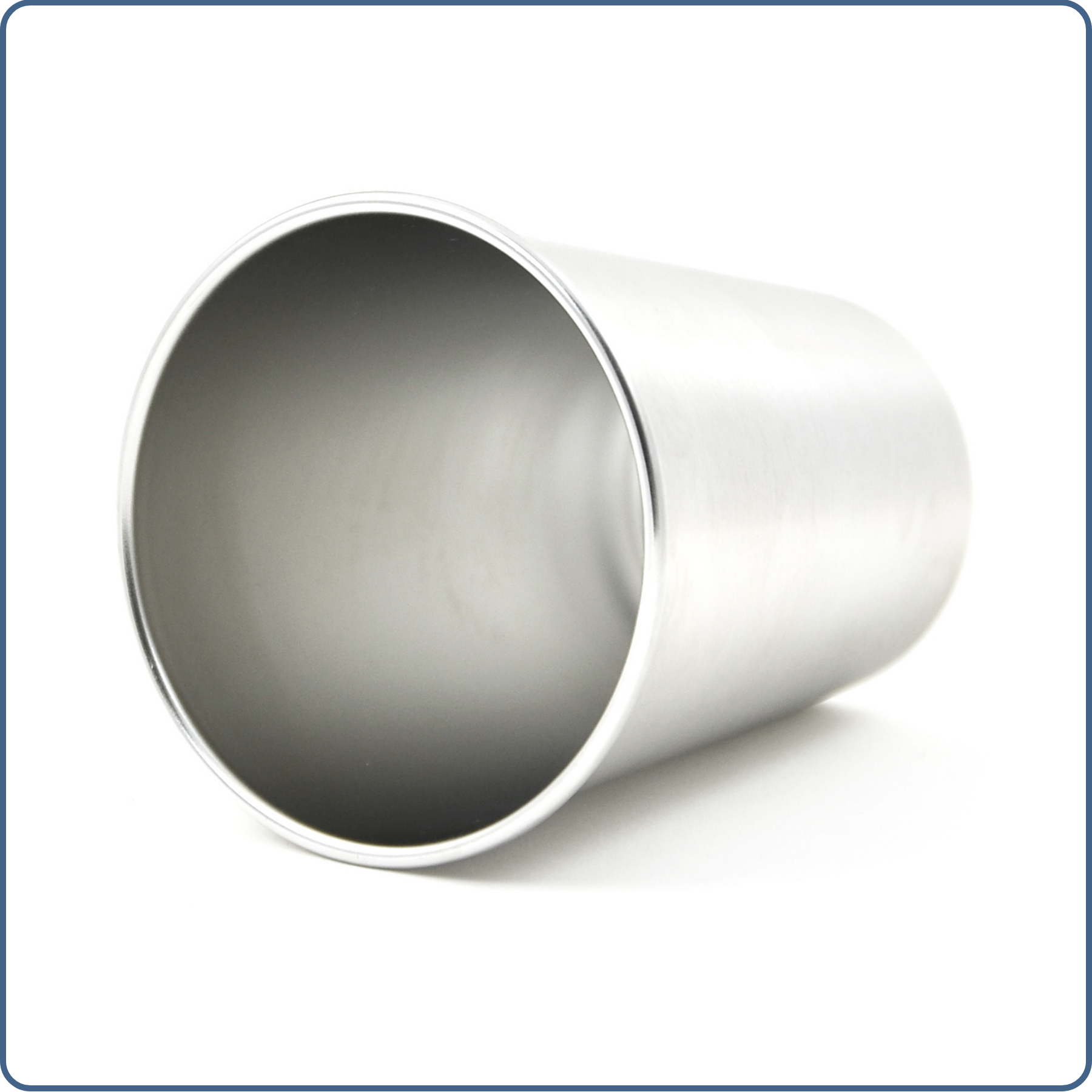 Timbale verre en inox – durable