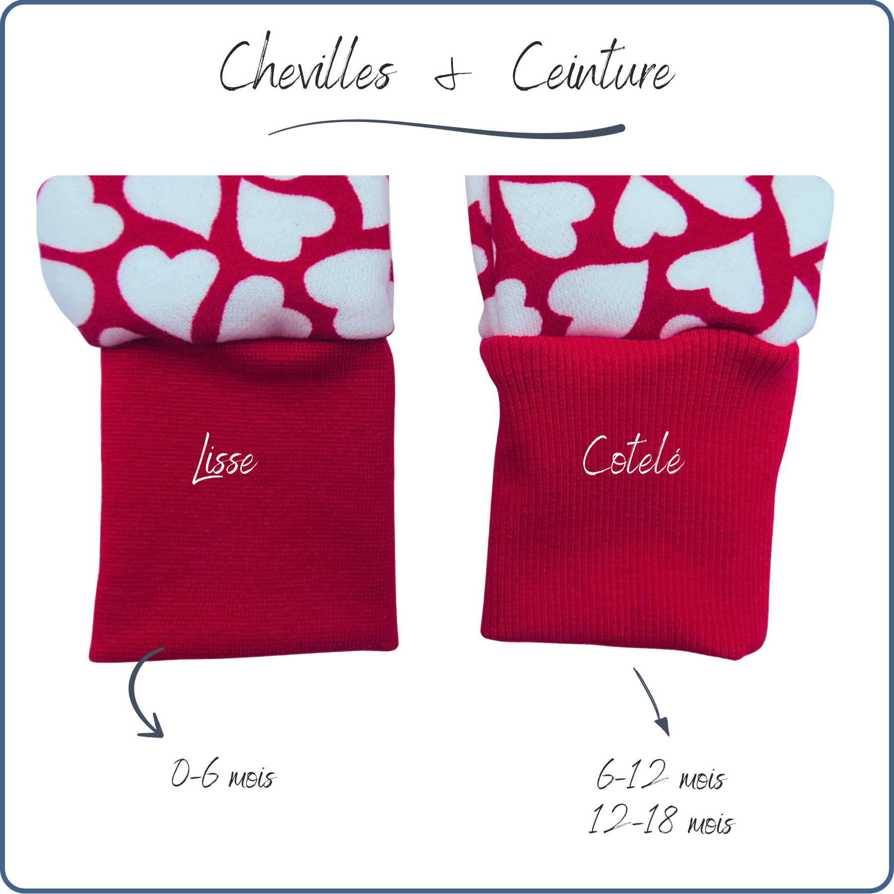 zoom chevilles, très chaud, motifs cœurs, économique, tissu sans produit chimique