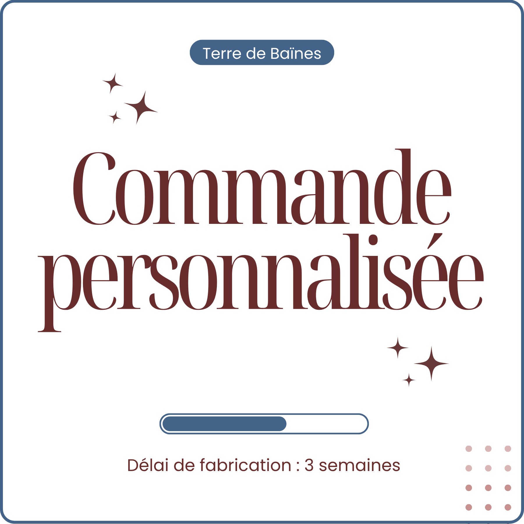 Cape de bain <br>Commande personnalisée